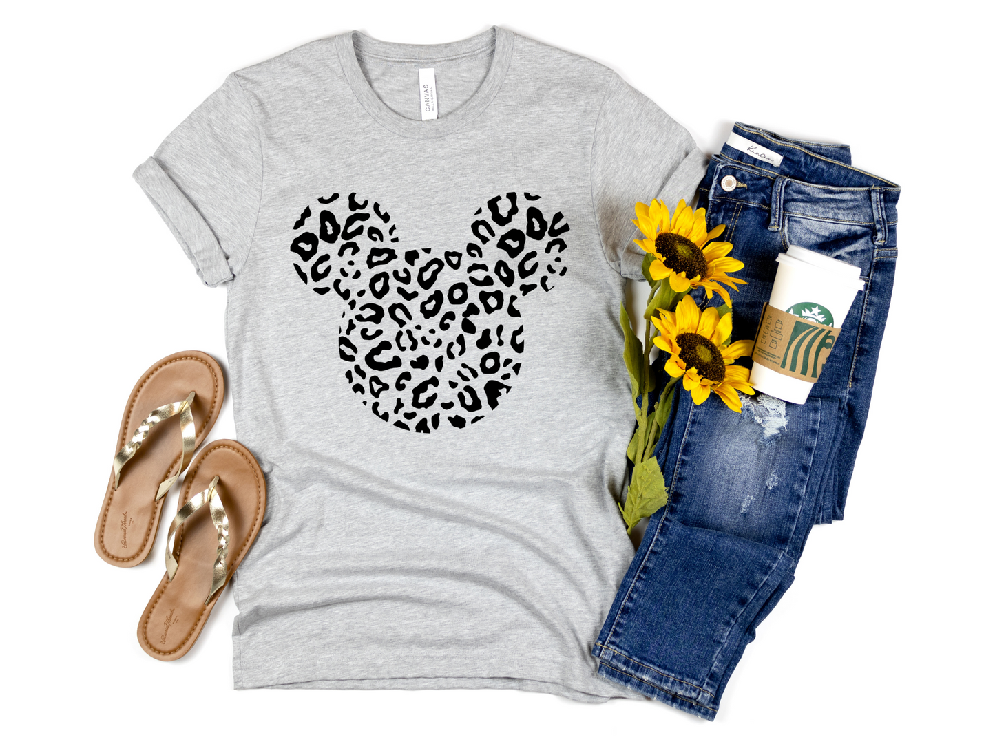 Cheetah Mickey T-Shirt | Mickey T-Shirt | Disney | Disney World T-Shirt | Disney Land | Mickey Mouse