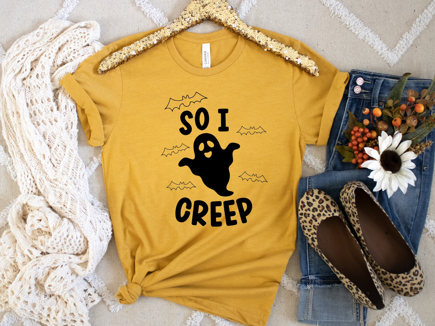 So I Creep T-Shirt | TLC T-Shirt | Ghost | Creep T-Shirt | Halloween | Spooky Season